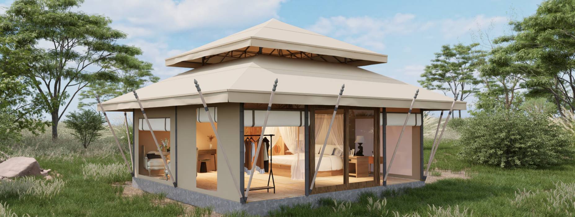 赤城县户外野奢帐篷